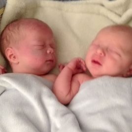 Twin Newborns in Salem OR